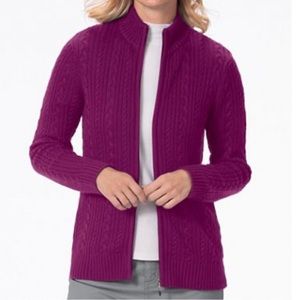 Iconic Cable Zip New In Bag